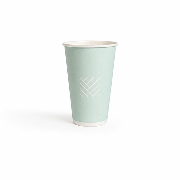 GROUND | Popierinis puodelis, 16oz, 1000 vnt/dėž